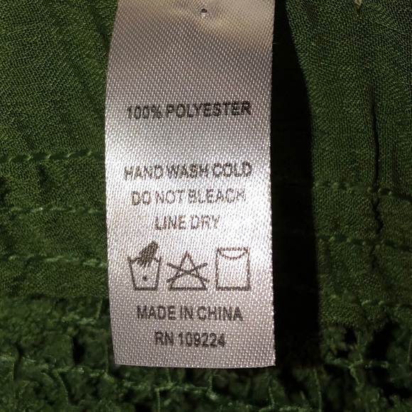 Indigo Soul Green Scarf - Picture 8 of 9